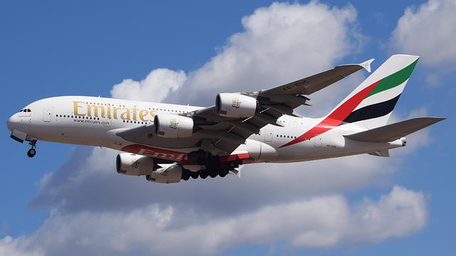 A6-EUC:Airbus A380-800:Emirates Airline
